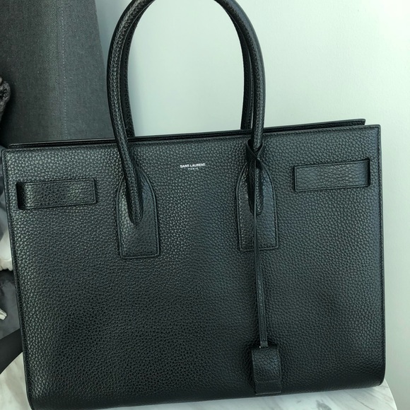 Saint Laurent Handbags - Authentic Saint Laurent Large Sac De Jour